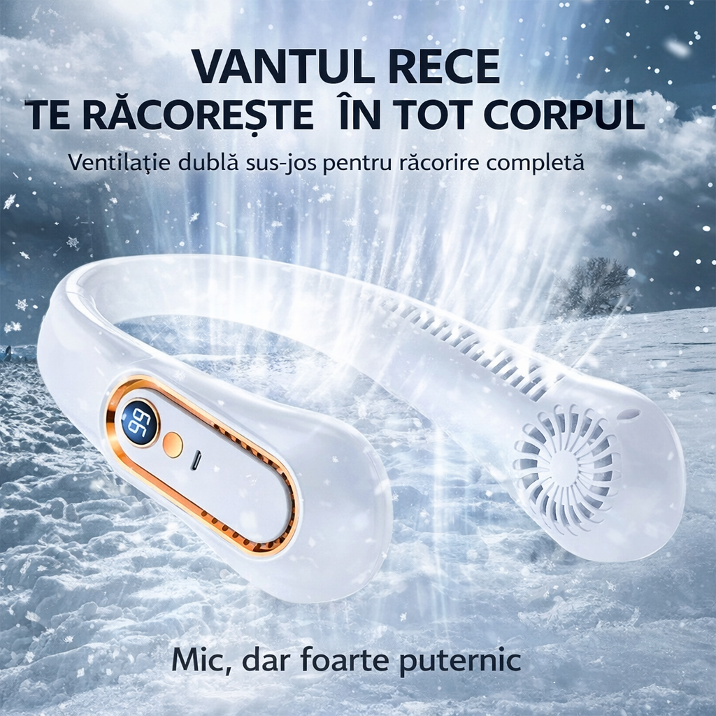 Mini Ventilator Portabil – Răcorire Instant ❄️